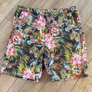 Robert Graham Multicolor Floral Shorts 36
